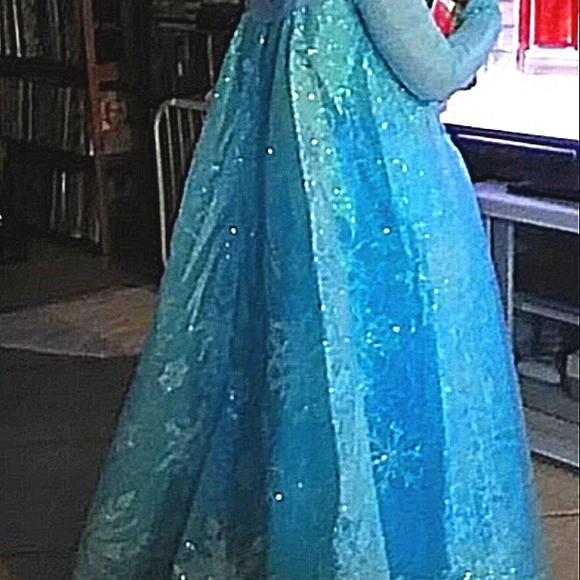 Disney Elsa Frozen Dress size 9-10 - Picture 12 of 16